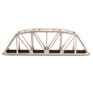 Atlas 593 Code 83, 18" Through-Truss Bridge Kit, Black