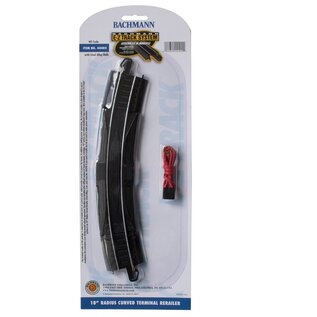 Bachmann 44402 18" Radius Curve w/Rerailer & Terminal Track