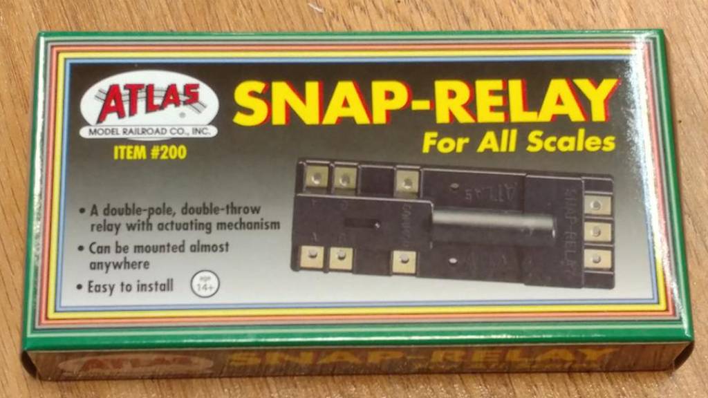 Other HO Scale ATLAS HO SNAP RELAY track rail electrical power switch