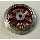 #33R Bowser Wheel Standard Gauge, Plain, Red