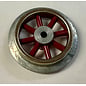 #33R Bowser Wheel Standard Gauge, Plain, Red
