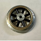 #33B Bowser Wheel Standard Gauge, Plain, Black