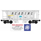 RMT 86320 Reading (Gray) 2 Bay 34Ft PS-2 Covered Hopper