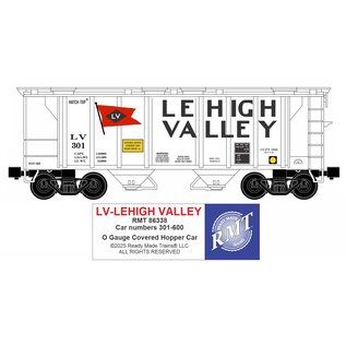 RMT 86338 Lehigh Valley 2 Bay 34Ft PS-2 Covered Hopper