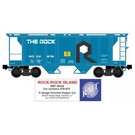 RMT 86340 Rock Island 2 Bay 34Ft PS-2 Covered Hopper