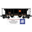 RMT 86391 Kansas City Southern 2 Bay 34Ft PS-2 Covered Hopper
