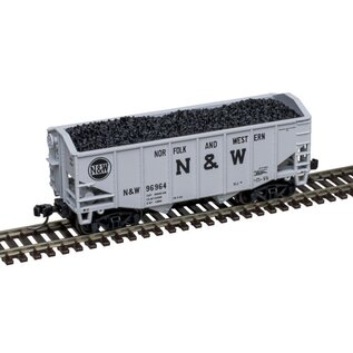 Atlas 50007298 Norfolk & Western 55-Ton Fishbelly Coal Hopper #96972