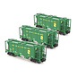 RMT 86399-22-3 Upper Merion & Plymouth 2 Bay 34Ft PS-2 Covered Hopper, 3-Pack