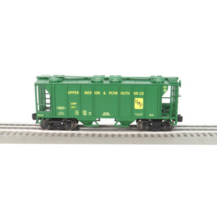 RMT 86399-22-3 Upper Merion & Plymouth 2 Bay 34Ft PS-2 Covered Hopper, 3-Pack