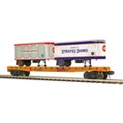 Atlas 3002597 Strates Shows Flatcar w/Two 20' Trailers #16