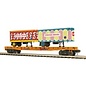 Atlas 3002598 Strates Shows Flatcar w/Two 20' Trailers #26