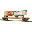 Atlas 3002598 Strates Shows Flatcar w/Two 20' Trailers #26