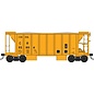43663 Conrail 70-Ton 2-Bay Ballast Hopper #52820 (Yellow)