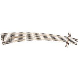 Atlas N 2058 LH Curved Switch 21.25", 15"R, N Scale Code 55