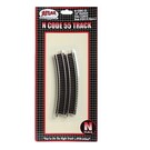 Atlas 2010 10" Radius Curve Track, Code 55, 6Pcs.