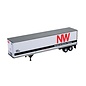 Atlas 50007205 Norfolk & Western 45' Pines Trailer #250069