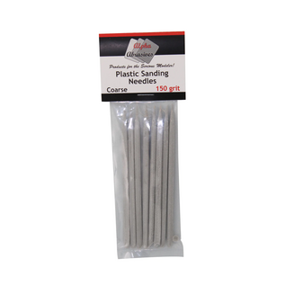Atlas Brush Co. #401 Plastic Sanding Needles Coarse 150 grit, 8Pc.