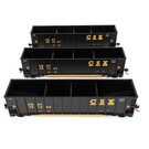 Walthers 55911 50ft Bethgon CSX Hopper 3-Pack