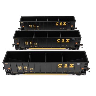 Walthers 55911 50ft Bethgon CSX Hopper 3-Pack