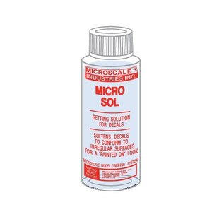 Microscale MI-2 Micro Sol - 1 oz. bottle (Decal Setting Solution)
