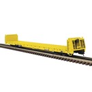 Atlas 3001932 62ft Short Bulkhead Flat Car Trailer Train