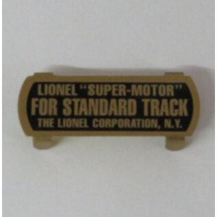SM-59 Super Motor Collector Assembly Nameplate
