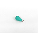 Henning's Parts 12FG Frosted Green Bi-pin bulb 6v