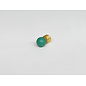 Henning's Parts 1447FG Frosted Green Small Head Screw-In Bulb, 18v