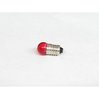Henning's Parts 1449CR Clear Red Small Head Screw-In Bulb, 14v