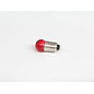Henning's Parts 1449CR Clear Red Small Head Screw-In Bulb, 14v