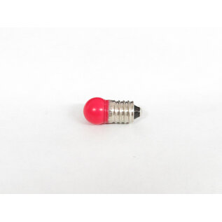 Henning's Parts 1449FR Frosted red Small Head Screw Bulb, 14v