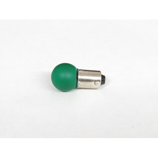 Henning's Parts 433FG Frosted Green Bayonet Bulb, 18v