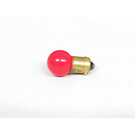 Henning's Parts 57FR Frosted Red Bayonet Bulb 12v