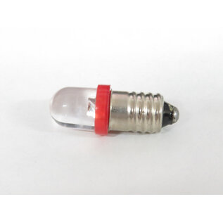 Henning's Trains 1447CRL   RED  LED Screw base Bulb 18V