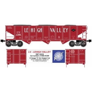 RMT 66238 Lehigh Valley 70 Ton 3-Bay Hopper Car