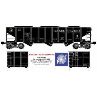 RMT 66243 Susquehanna Ribbed 3-Bay 70 Ton Hopper