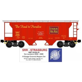 RMT 86399-40 Strasburg 2-Bay 34ft PS-2 Covered Hopper