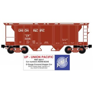 RMT 86317 U.P. Union Pacific 2-Bay 34ft PS-2 Covered Hopper
