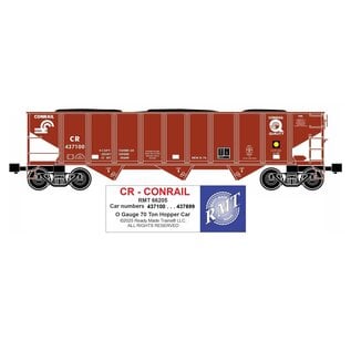 RMT 66205  Conrail 70 Ton 3-Bay Hopper Car