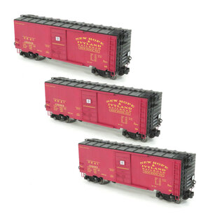 RMT 9649948-3 40' PS-1 New Hope & Ivyland Boxcar, 3 Pack