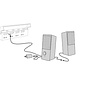 Woodland Scenics JS6967 Stereo Room Speakers L&R