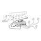 Woodland Scenics JS6962 Stereo Splitter