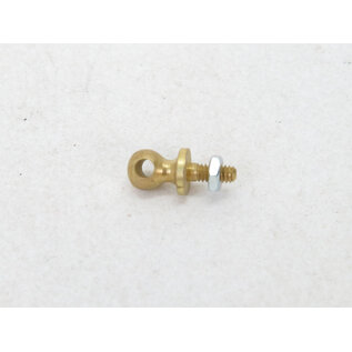 Henning's Parts 400E-37B Brass Turned Handrail  Stanchion w/nut