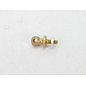 Henning's Parts 400E-37B Brass Turned Handrail  Stanchion w/nut