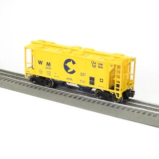 RMT 86304 Chessie System 2-Bay 34ft PS-2 Covered Hopper, 4-Pack