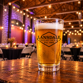 Discover Lansdale Lansdale Freight House Pint Glass