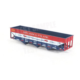 RMT 6629948-1776 New Hope & Ivyland USA250 70 Ton 3-Bay Hopper Car (pre-order)