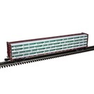 Atlas 3001788 73' Center Divided Flat Car, BNSF, 3RL