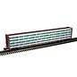 Atlas 3001788 73' Center Divided Flat Car, BNSF, 3RL