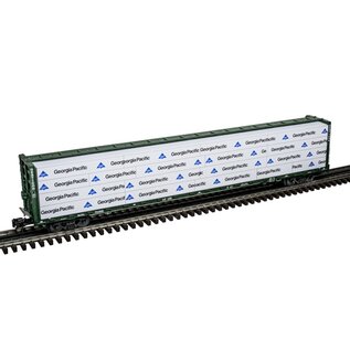 Atlas 3001790 73' Center Divided Flat Car, Desticon (NOKL), 3RL